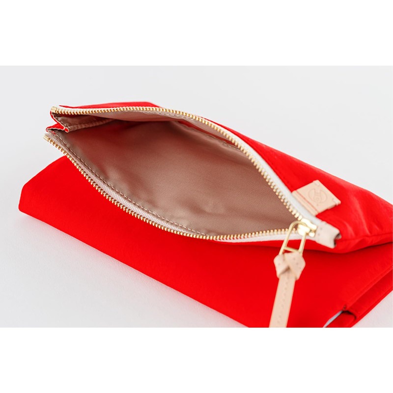 Hobonichi Techo 2025 Weeks Cover [Wallet-Size Planner Cover] Tragen (Red)