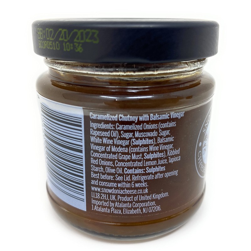 Snowdonia Cheese Company Balsamic Caramelised Onion Chutney | 1 Pk