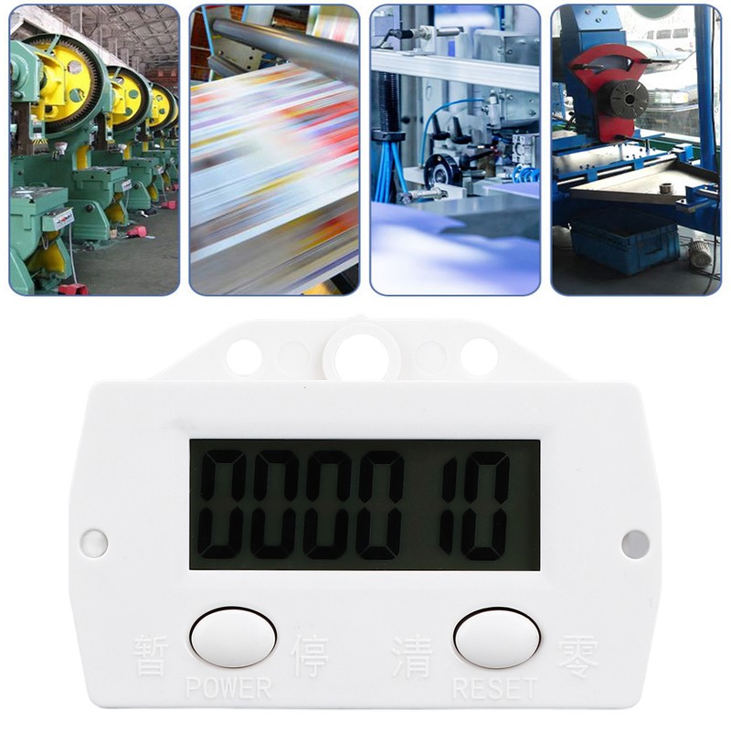 BERM Electronic Counter Magnetic Induction Digital Display Industrial Punch Counter