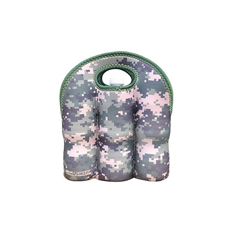 Koverz - #1 Neoprene Insulated 6-Pack Carrier, Beer Bottle Carrier,