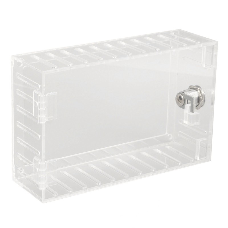 Thermostat Lock Box Universal Large Transparent Thermostat Protective Guard for
