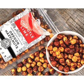 Oregon Farm To Table Hazelnuts from Premium Growers - Dry Roasted - Chipotle Lime - Kosher Certified - 1 LB bag