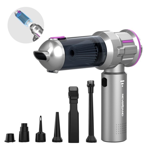 NEVERLAND 80000RPM Wireless Car Vacuum Cleaner High Power Upgraded Strong