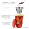 Tea Forte Kati Cup Warming Joy, Ceramic Tea Infuser Cup