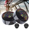 Bike Handlebar Tape NonSlip Cycling Bar Wrap PU Leather Highway