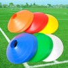 10 Training Discs Soccer Markers Fitness Exercise Sport Cones Rugby