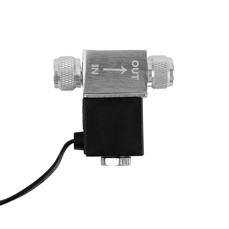 DONGKER CO2 Solenoid Valve CO2 System DC 12V Water Grass