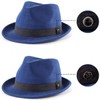 Straw Fedora Hat Mens Fedora Hats for Men Trilby Hat