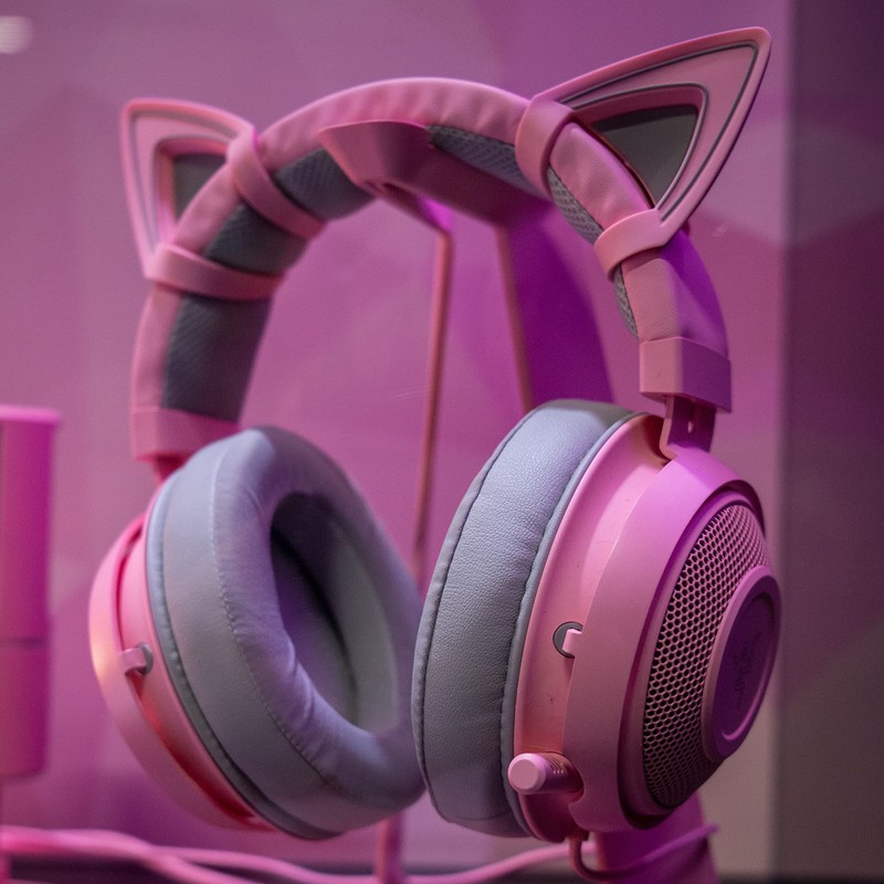 Razer Kitty Orejas para Kraken, Kitty Ears - Quartz