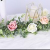 DearHouse Faux Eucalyptus Garland Plant, 2 Pack Artificial Vines Hanging