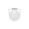 sourcing map 18mm PP Solid Plastic Balls, Precision Bearing Ball