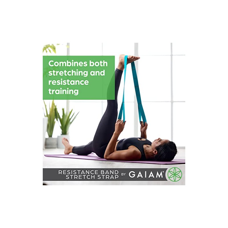Gaiam Restore Resistance Band Stretching
