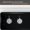 6 Stove dials Sticker for Burner cooktop hob Cooker top