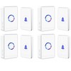 Greencycle Wireless Doorbells for Home,Wireless Doorbell,Door Bell Ringer Wireless，48 Ringtones,433M