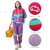 Antbutler 80s Tracksuit for Men Women Retro Hip Hop Windbreaker
