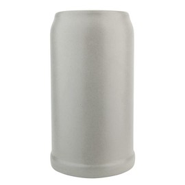 GermanSteins Salt Glaze German Stoneware Beer Mug 1.0 Liter | Made in Germany Gray