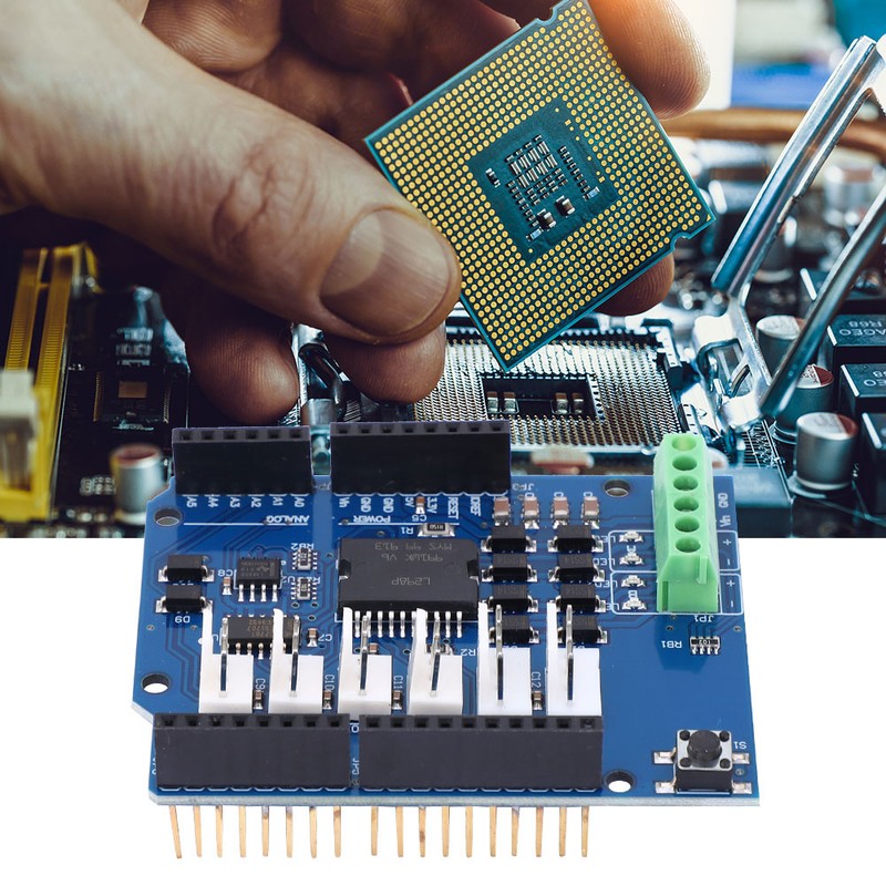 Module Motor Drive Dual Full Bridge L298P Electronic Component Fit