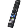 RM Series Replacement TV Remote Control Compatible with TCL 55C805K