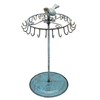 Golden Turquoise Bird Rotating Necklace Holder Bracelet Stand/Jewelry Organizer/Jewelry Tree