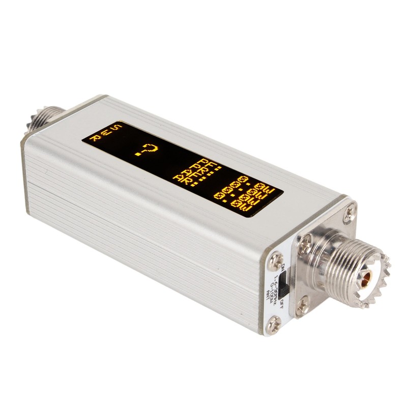 Mini SWR Power Meter 1.6‑30MHz High Frequency 0‑100W 350mAh Shortwave
