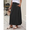ANRABESS Women's Summer Long Maxi Skirts 2025 Trendy Ankle Length