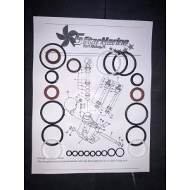 Yamaha Seal Kit!! SHOWA TRIM TILT UNIT YAMAHA F115 F150 F200 68V-43800-04-0
