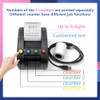 KOQICALL Ticket Dispenser Take a Number 57mm Receipt Ticket Thermal