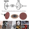 Gasea 40pcs 2inch Quick Change Roll Lock Sanding Discs Pads