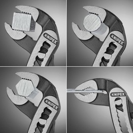 KNIPEX Knipex 8801180 7-Inch Alligator Pliers, Black/Red