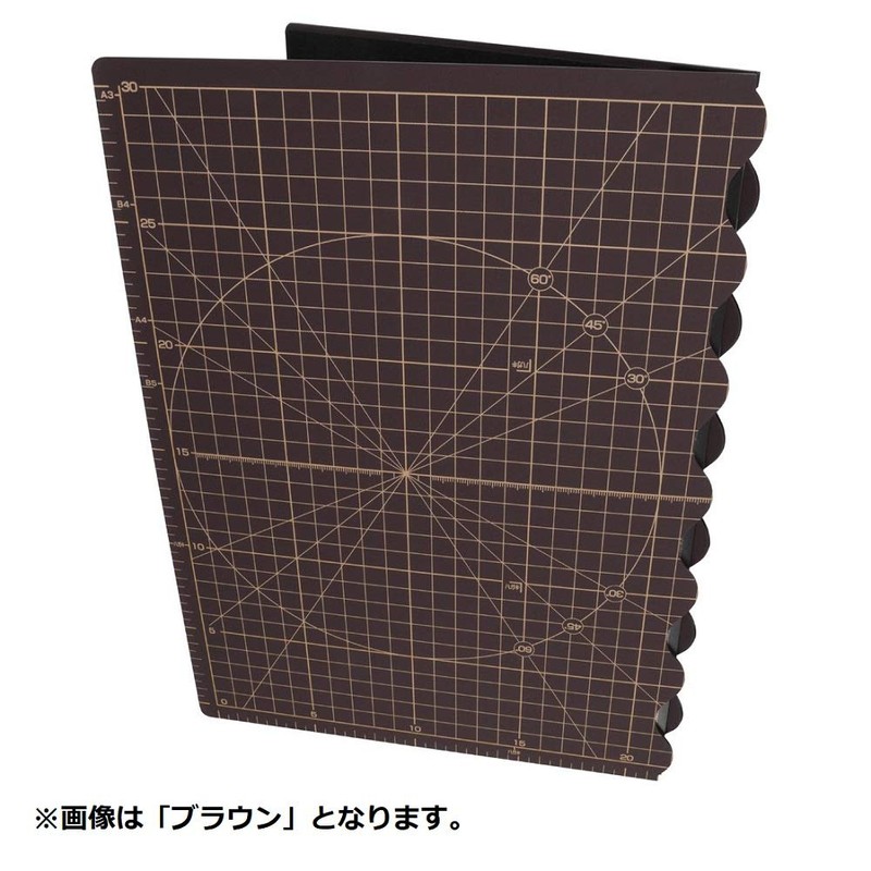 OLFA 223BSNV Bi-Fold Cutter Mat, A3 Navy (For Stationery Only)
