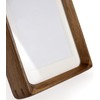Husteria 6x6 Square Picture Frame in Natural Walnut Wood, Solid
