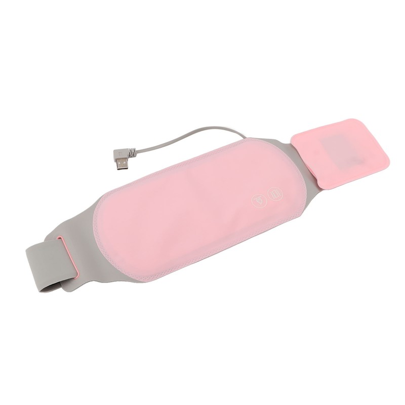 Electric Heated Waist Belt Hot Compress 3 Levels Heating USB