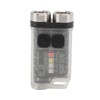 V3 Mini Keychain Flashlight USB Rechargeable Small Flashlight Outdoor Waterproof