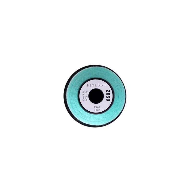 Finesse Thread Solid Colors | 100% poliéster, 3 capas, 50
