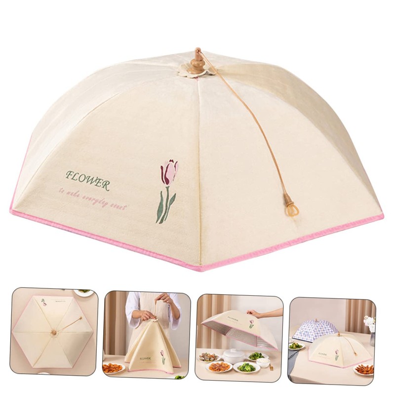 Gatuida Portable Thermal Food Covers Reusable Collapsible Kitchen Protector for