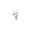 Kohler 83486 Part Flush Valve Kit, Unfinished