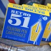 Retro 51 Fountain Pen Refill Blue 6-Pack