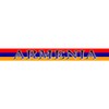 CafePress Armenia Armenian Flag License Plate Frame Chrome License Plate
