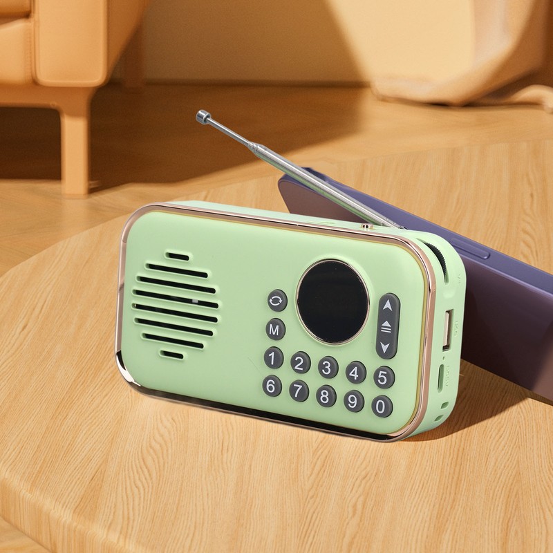 Bluetooth Speaker Radio Portable Bluetooth Memory Card U Disk MP3