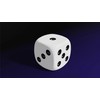 Magnetic Die (White) by Iarvel Magic
