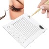 20x20cm Eyelash Extension Plastic Tray Clear Scale Transparency Eyelash Extension