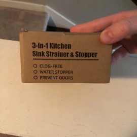 hibbent Stainless Steel 3 in 1 Kitchen Sink Drain Strainer trainer Stopper Drain Basket