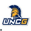 SDS Designs UNCG Greensboro Spartans Head Auto Vinyl Decal -3"