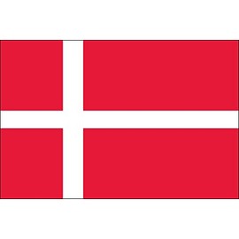3x5 Denmark Polyester Indoor or Outdoor Flag, More Than 200+ 3x5 Foot (90x150 cm) International Flags Available