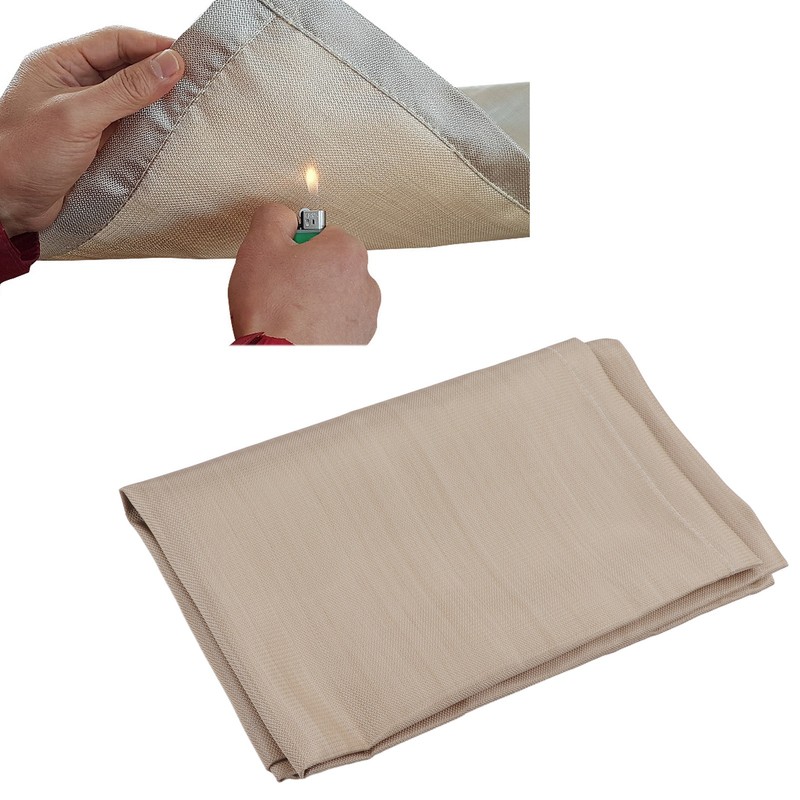 Fireproof Mat Fiberglass High Temperature Resistant Fire Pit Mat Outdoor