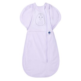 Nested Bean Air 6-in-1 Adaptable Baby Sleep Sack - Unweighted - Comfort & Safety for Natural Sleep, Preferred Arm Position Reduces Startle Reflex, Better for Baby, NB (7-13lbs) Lavender