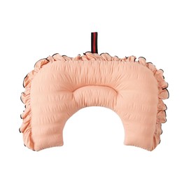 Stroller Cushion for Pets, Bolster, Margaret The Lace Edition, Harryspet, Pet Pillows, Pet Strollers (Coral Pink, Mini(9-11"))