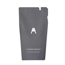 Aderans L'HOMME Scalp Pack Conditioner, 10.1 fl oz (300 ml), Condenses the Knowledge and Skills of the Head, Premium Conditioner, Changes Scent in Time, Essential Oils, Stylish, Adult Conditioner