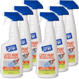 Motsenbocker's Lift Off 41301-6PK Latex Paint Remover Spray Removes Latex Paint and Enamel, Works on Multiple Surfaces, Water-Based, Biodegradable, 22 Fl Oz, Pack of 6