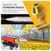JRSHOME 0.2mm Waste Oil Burner Nozzle 30609-2 for Air Siphon